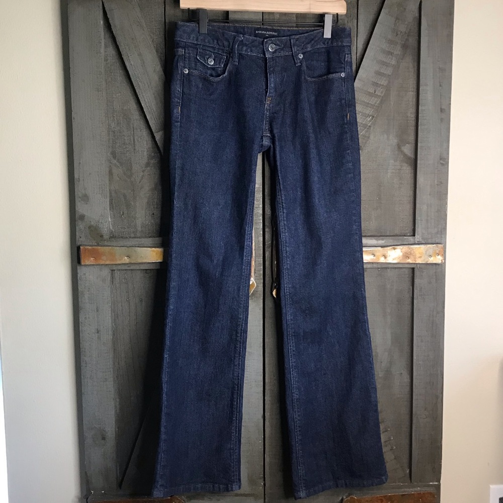Banana Republic Low Rise Bootcut Denim Jeans